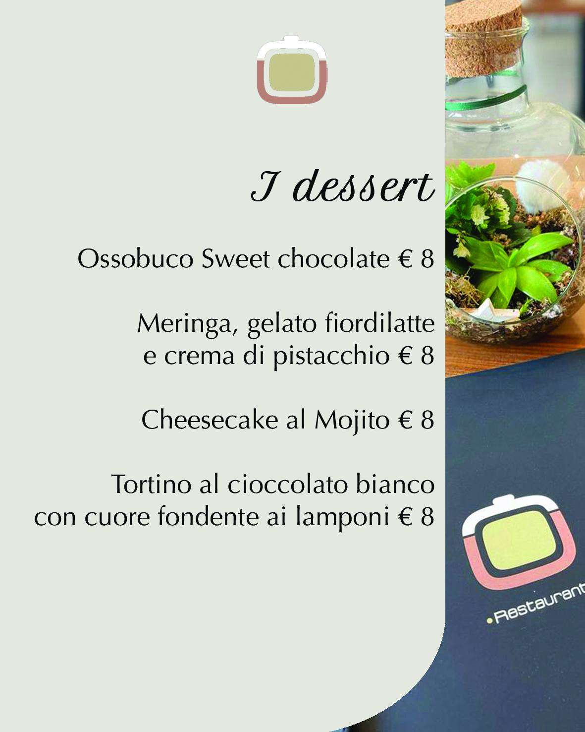 الحلوى – Ristorante Ossobuco